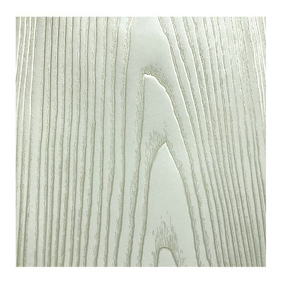 Qualität  Non Self Adhesive Synchronous Wood Texture PVC Door Super Clear Film usine